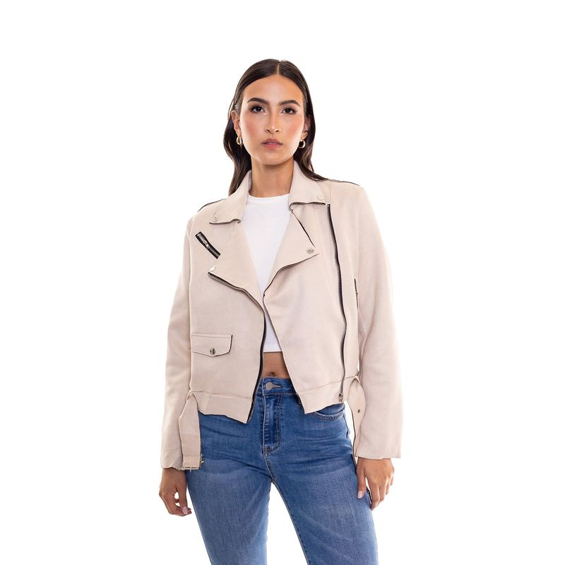 DREAMER - CHAQUETA ANTE PARA MUJER_.