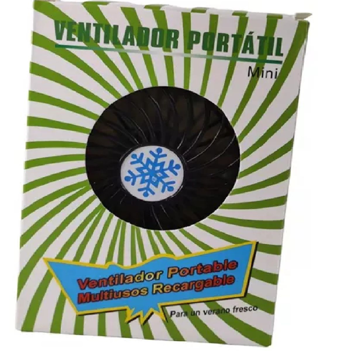 SKY - Ventilador Abanico Portátil Recargable Usb Escritorio Hogar