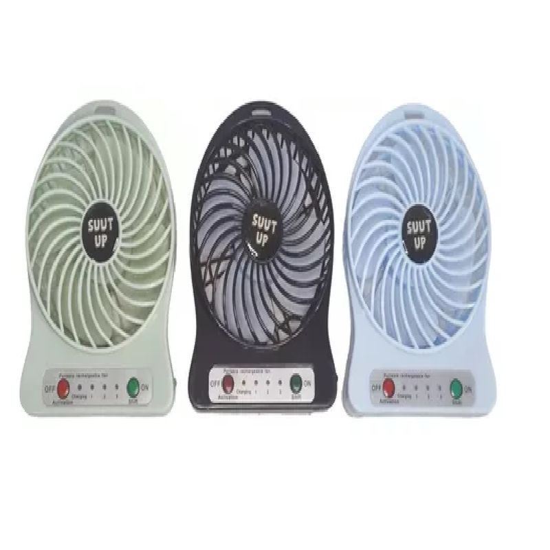 SKY - Ventilador Abanico Portátil Recargable Usb Escritorio Hogar