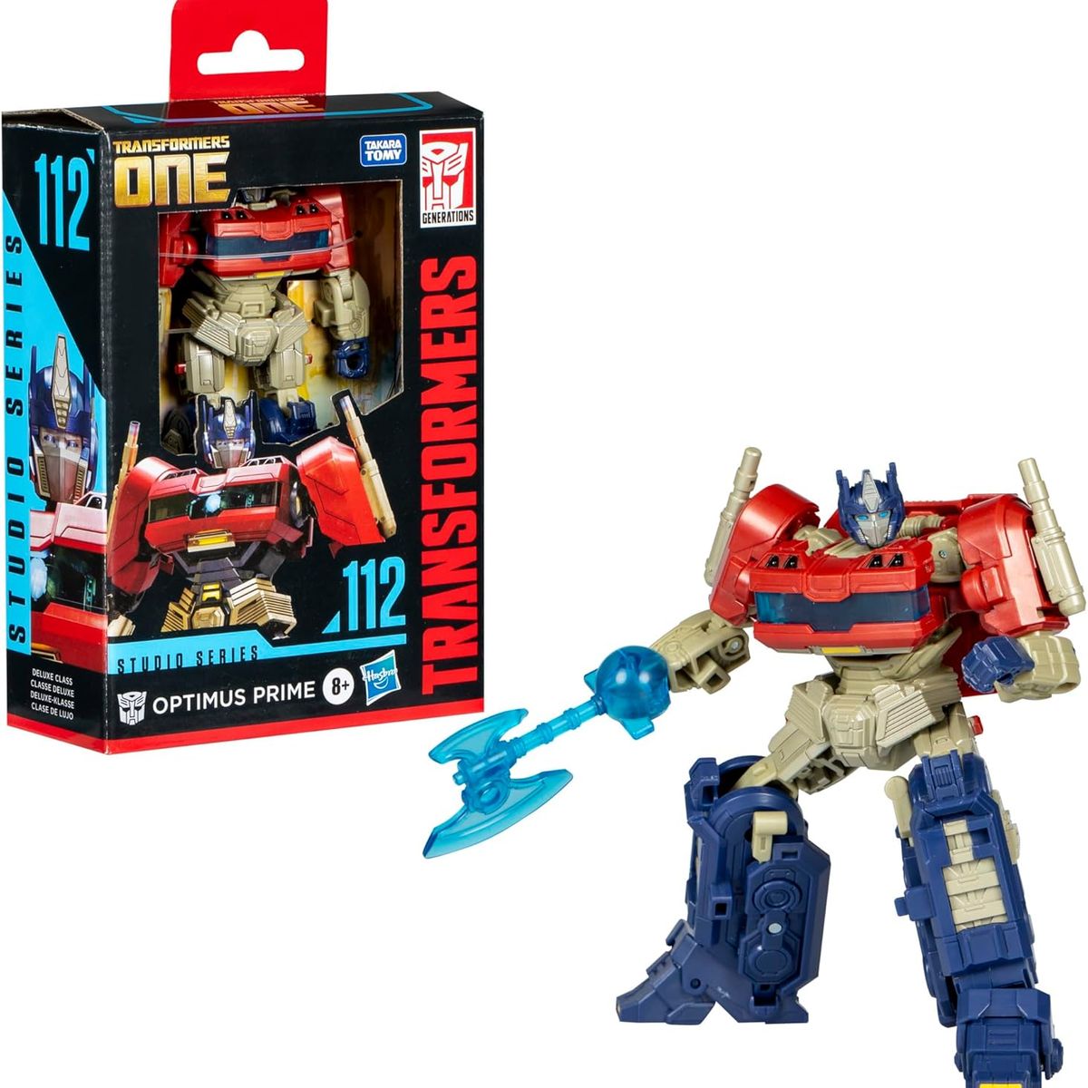 TRANSFORMERS - Optimus Prime 112 Figura Autobot Transformers One Hasbro