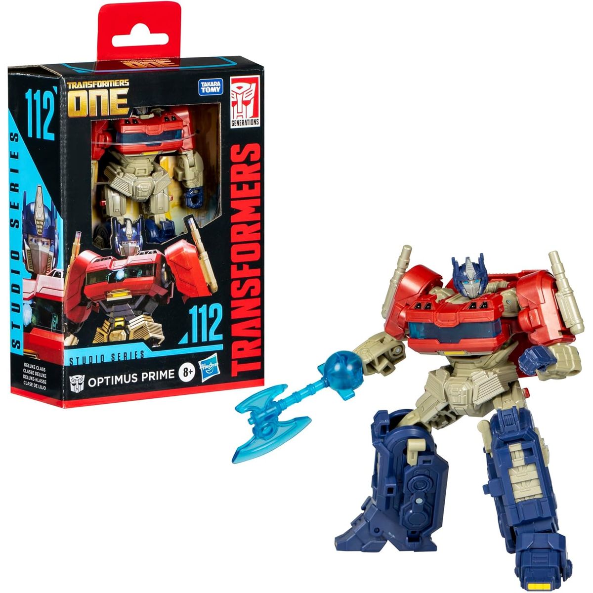 TRANSFORMERS - Optimus Prime 112 Figura Autobot Transformers One Hasbro
