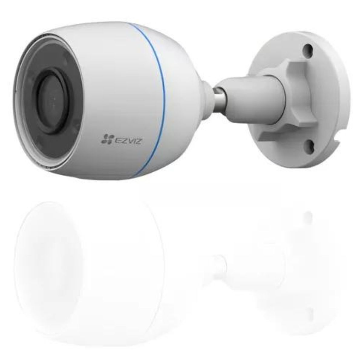 EZVIZ - CÁMARA DE SEGURIDAD WIFI EZVIZ C3TN 2MP 1080 EXTERIOR ALTAVOZ COLOR BLANCO