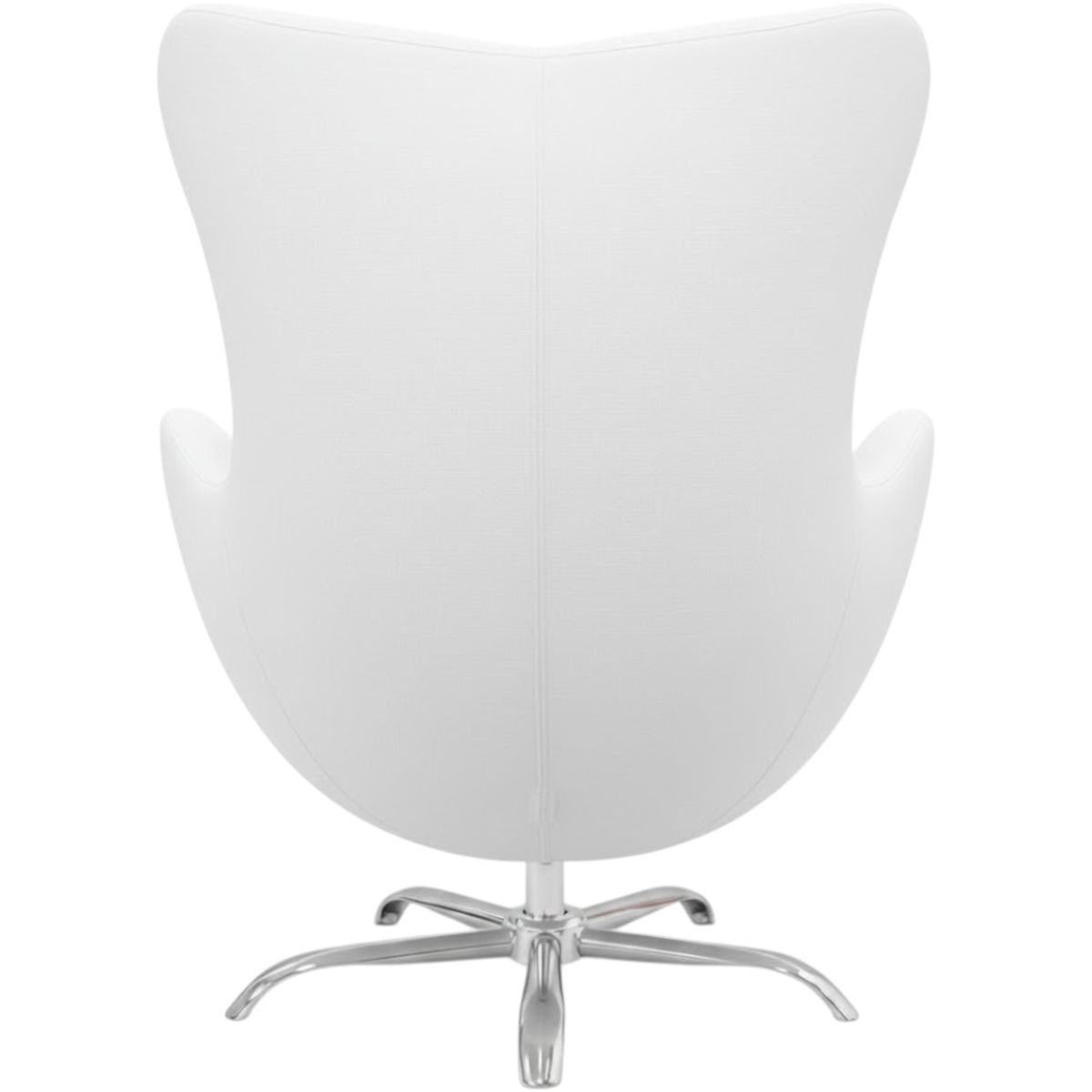 MAGIC CLASS - SILLA POLTRONA EGG MICROFIBRA BLANCO