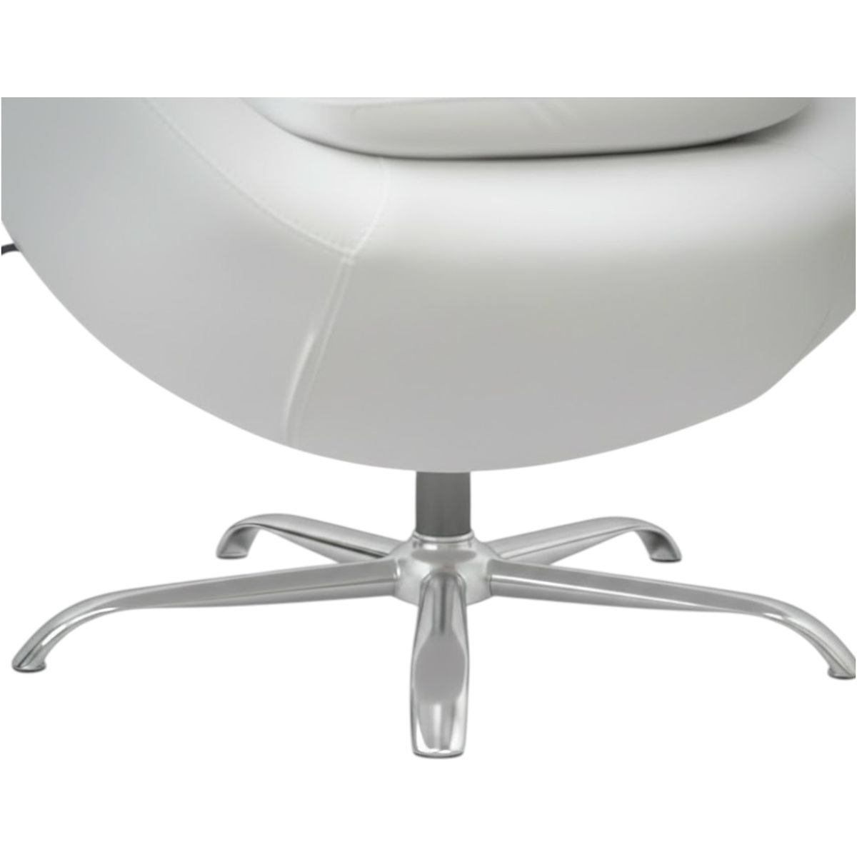 MAGIC CLASS - SILLA POLTRONA EGG ECOCUERO BLANCO
