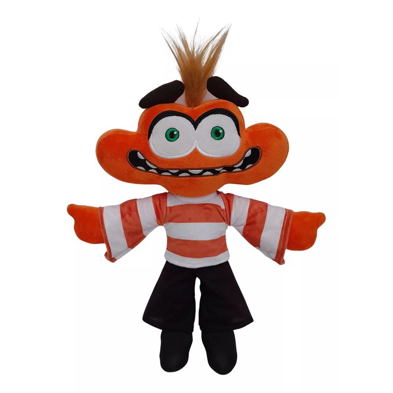 GENERICO - Peluche Ansiedad Intensamente naranja muñeco 38cm 2024
