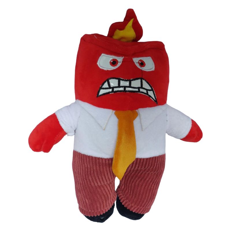 GENERICO - Peluches Muñeco FURIA Intensamente 2 38cm 2024 ROJO