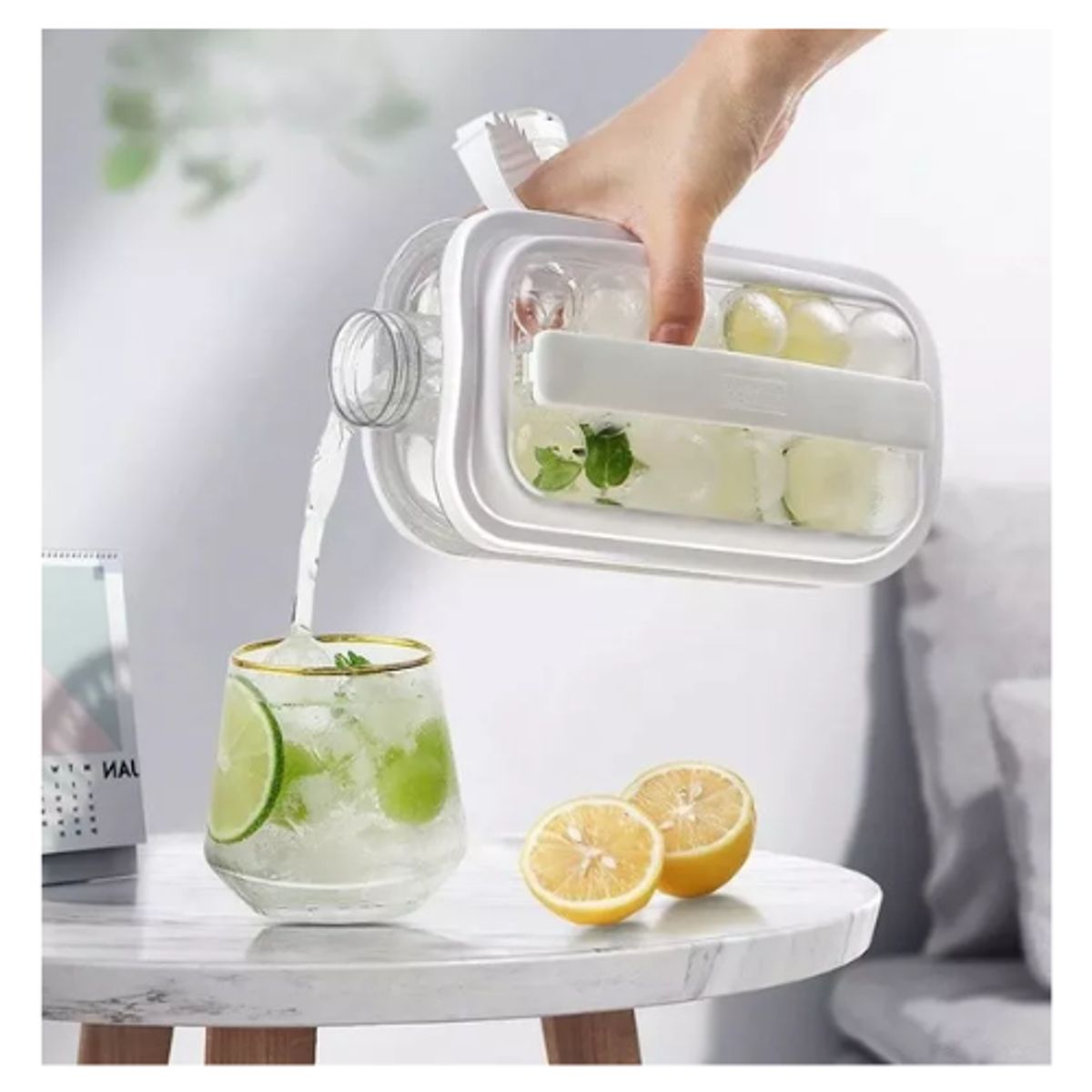 AFM - Hielera Botella Molde Esférico Bola Hielos Redondos Bebidas