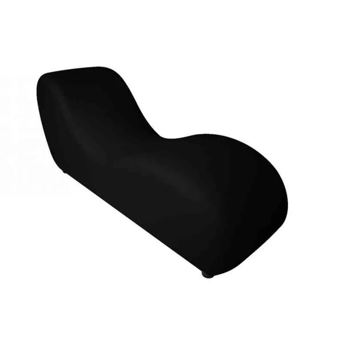 MAGIC CLASS - SILLÓN TANTRICO  DIVÁN ERGÓNOMICO MODERNO MICROFIBRA NEGRO