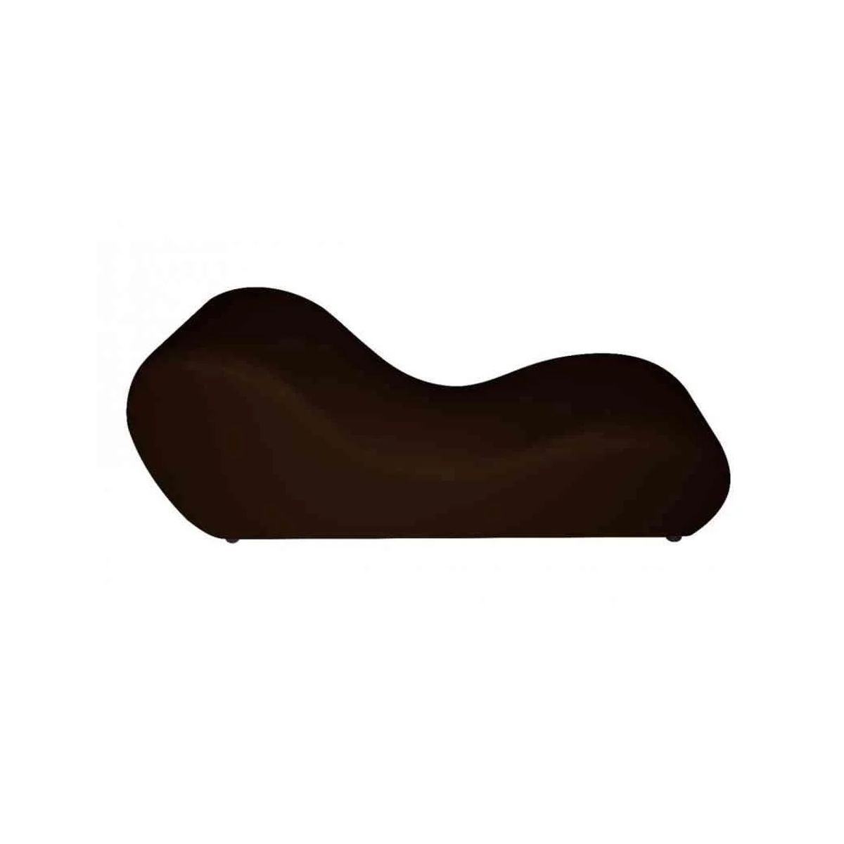 MAGIC CLASS - SILLÓN TANTRICO  DIVÁN ERGÓNOMICO MODERNO MICROFIBRA CAFÉ
