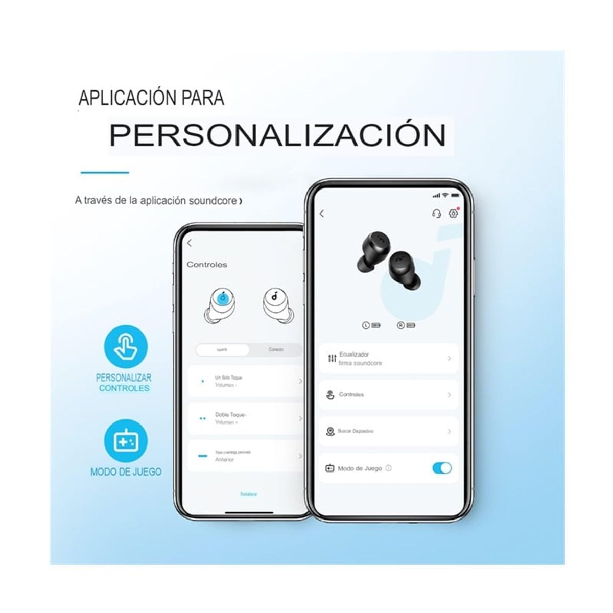 ANKER - Audífonos Earbuds Inalámbrico Soundcore A20i Resistente Agua Purpura