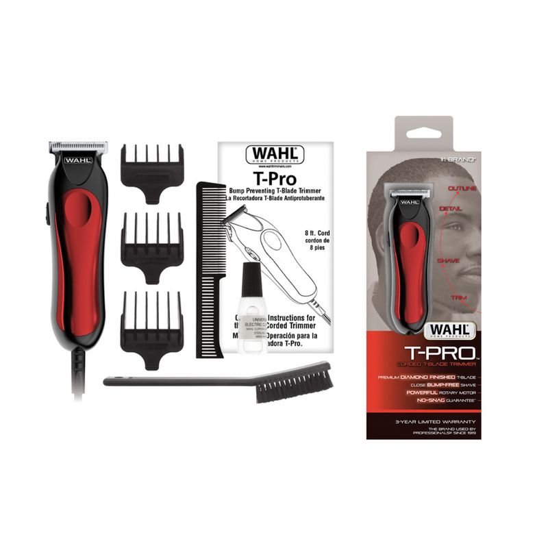 WAHL - Máquina Patillera Wahl Mini T Pro Corder Original 09307-308