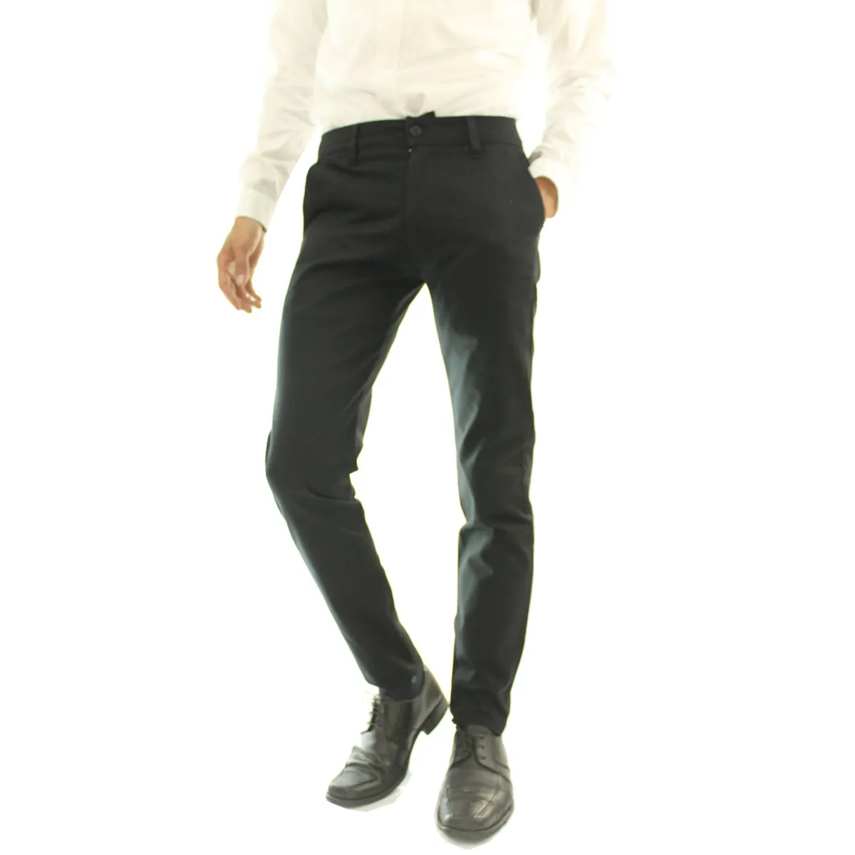 ARANZAZU - Pantalón slim casual dril elástico Aranzazu