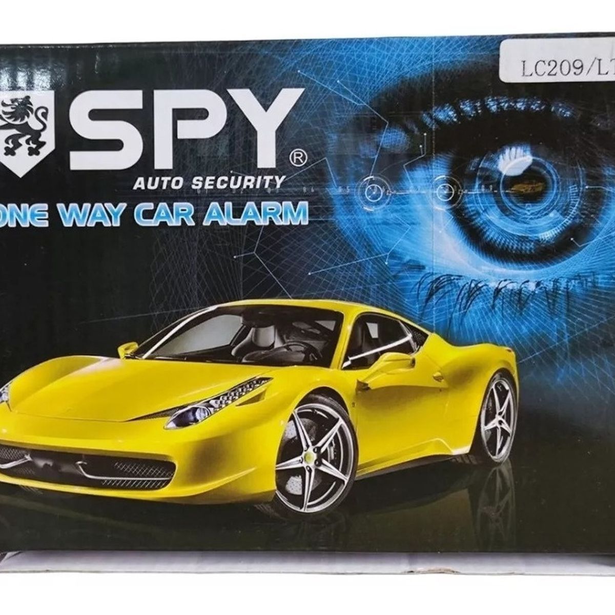 SPY - Alarma Carro 2 Control Antirrobo Bloqueo 4 Puertas Seguridad