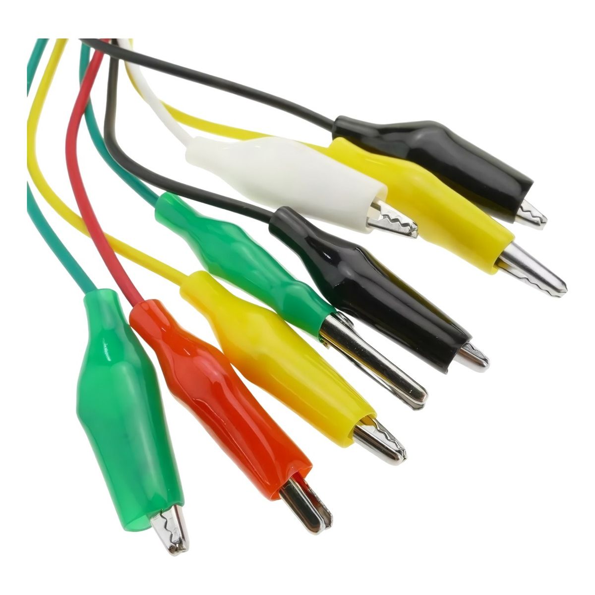 GENERICO - Cables Pinzas Cocodrilo 47cm Eléctrica Conexion