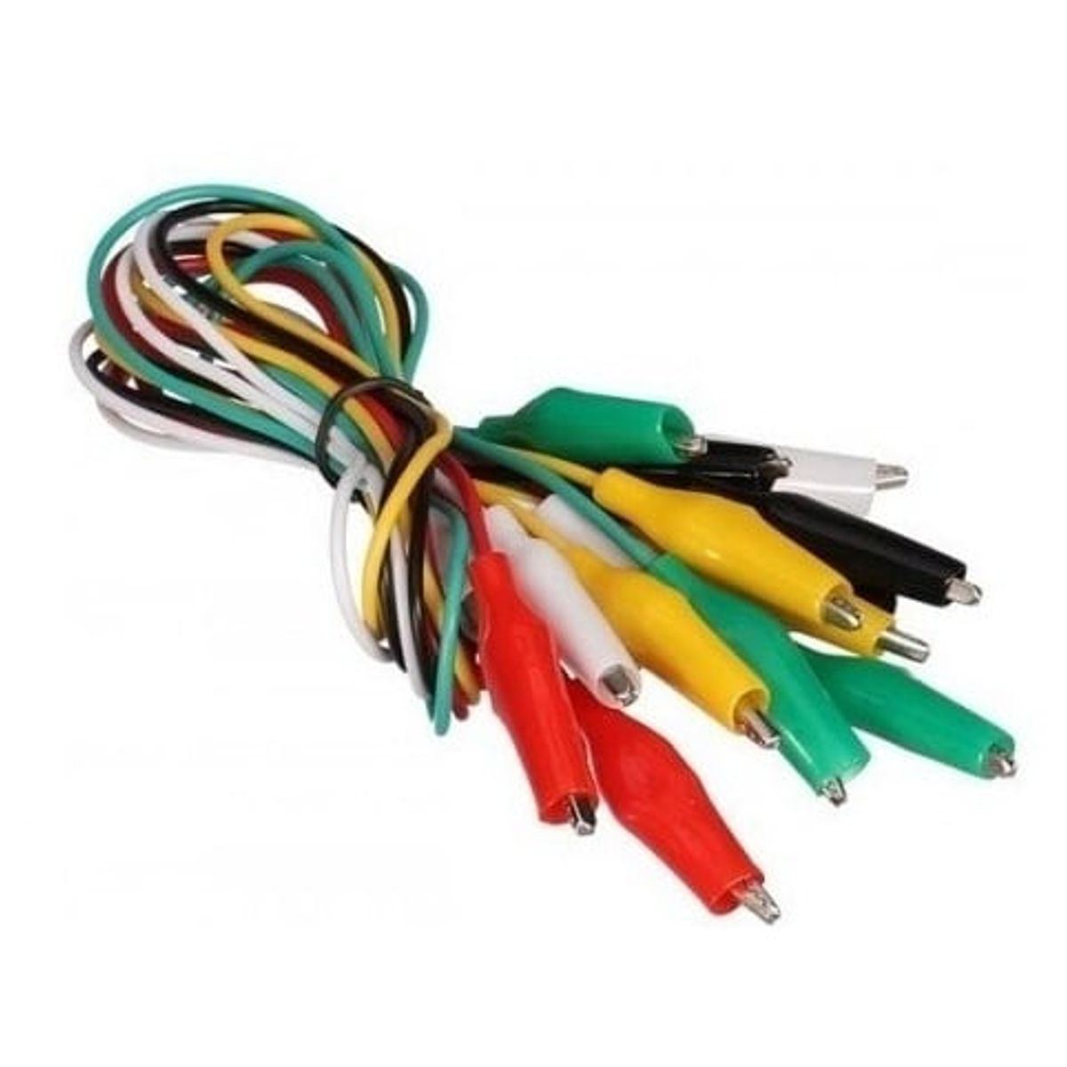 GENERICO - Cables Pinzas Cocodrilo 47cm Eléctrica Conexion