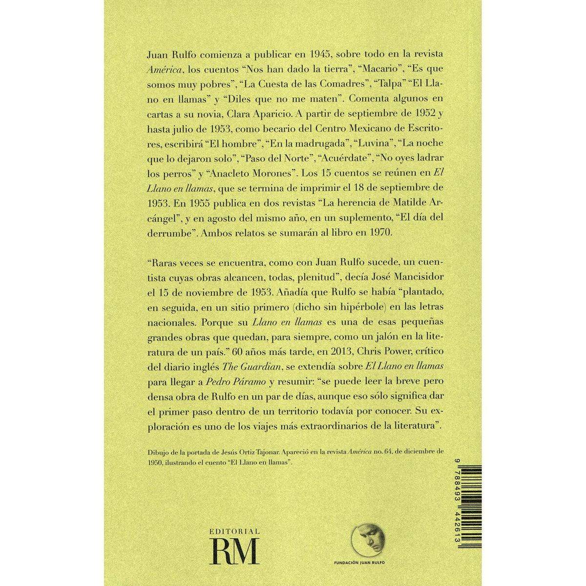 GENERICO - El Llano En Llamas. Juan Rulfo