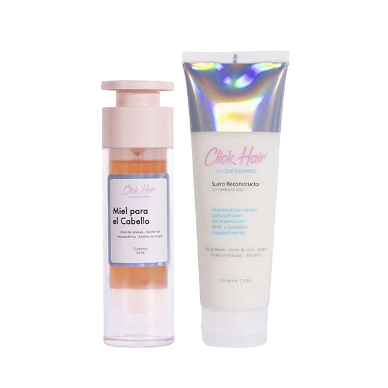 GENERICO - Kit Antifrizz Y Antiesponge CLICK COSMETICS