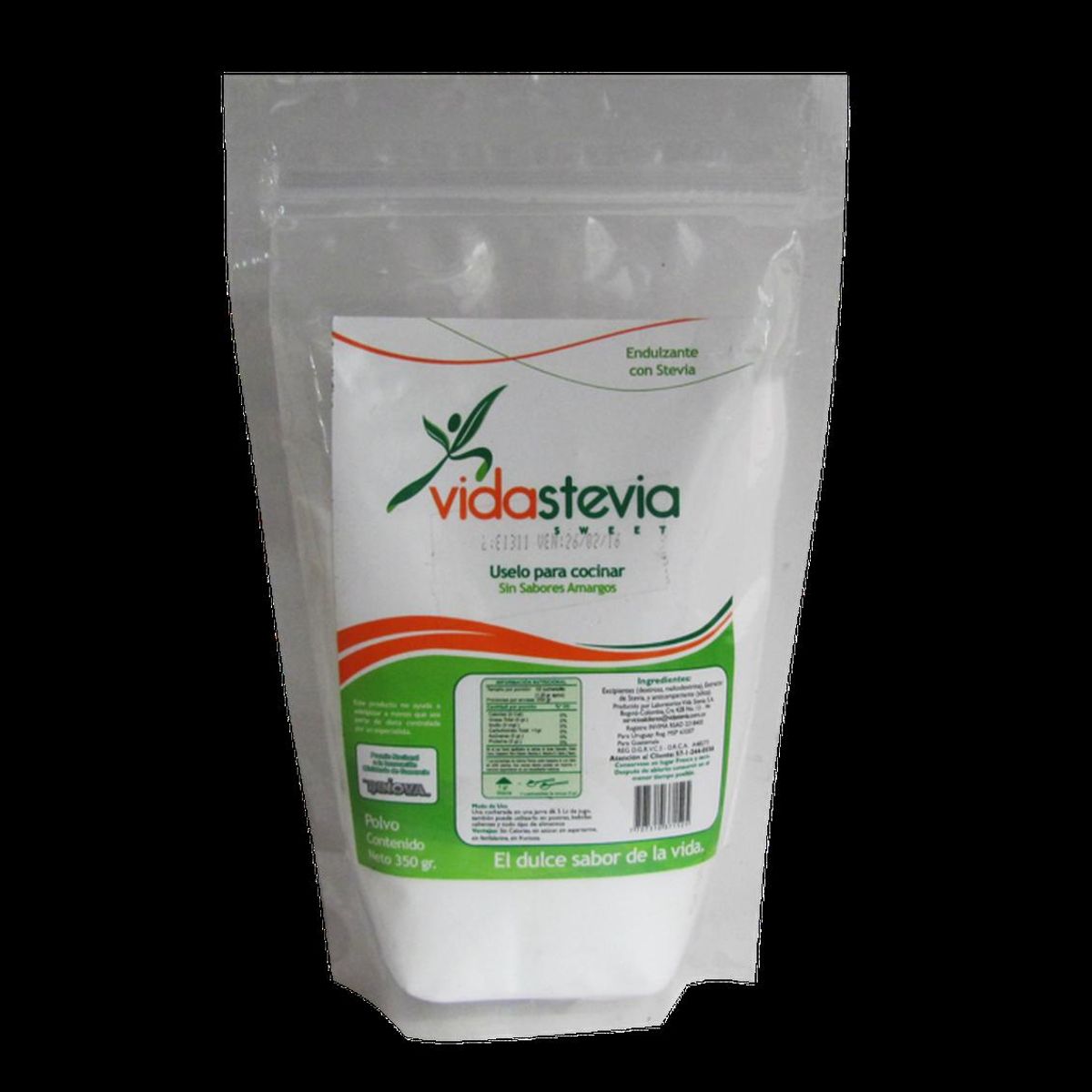 SWEET - Vida Stevia Polvo x 350 Grs - Sweet