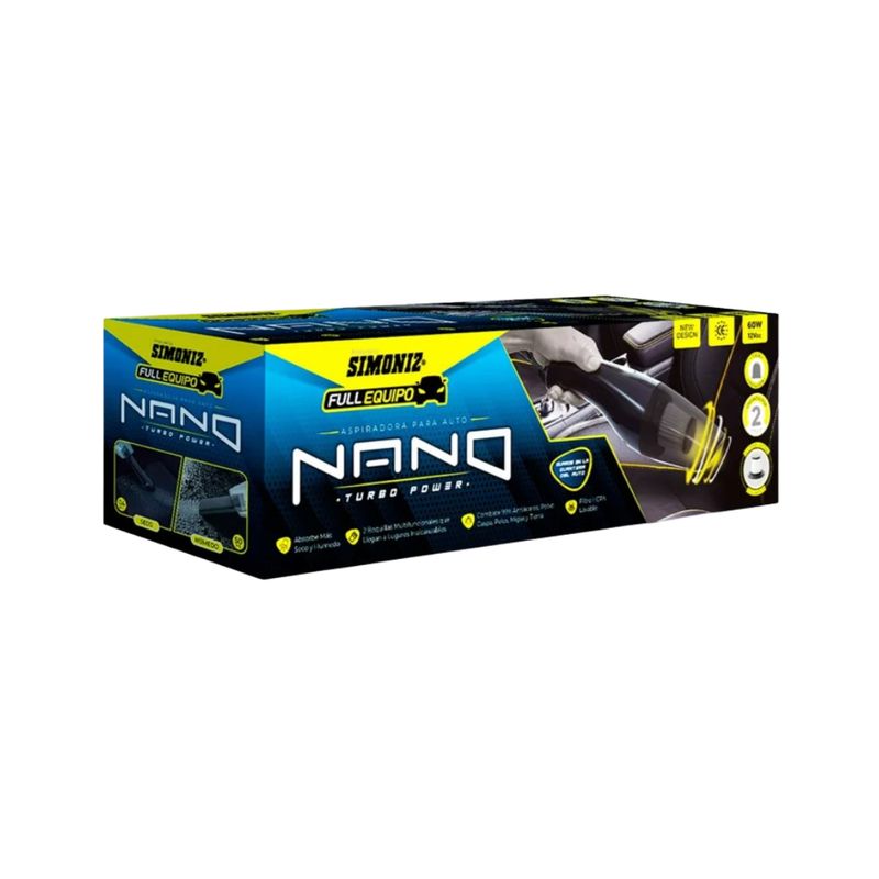 SIMONIZ - Aspiradora Nano Full Equipo Simoniz - 60W12VDc