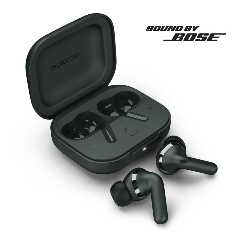 MOTOROLA - Audífonos Motorola Moto Buds +  Sound by Bose Verde Oliva