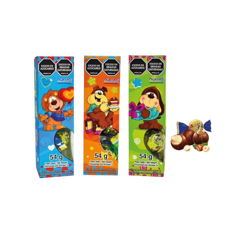 ADRO - Estuche Chocolate Vertical Li Pandora Adro X54gr