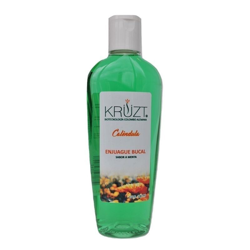 KRUZT - Enjuague Bucal Calendula x 240 Ml - Krüzt