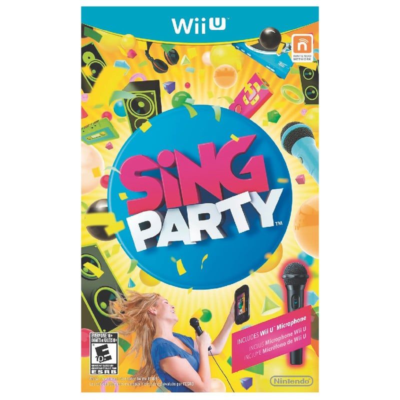 NINTENDO - Sing Party con Micrófono - Nintendo Wii U