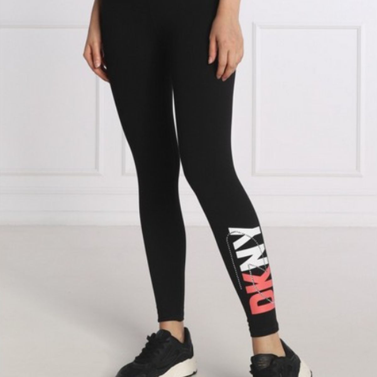 DKNY - Licras Dkny Para Mujer Cyo negro  Deportivo  Algodón Fresco