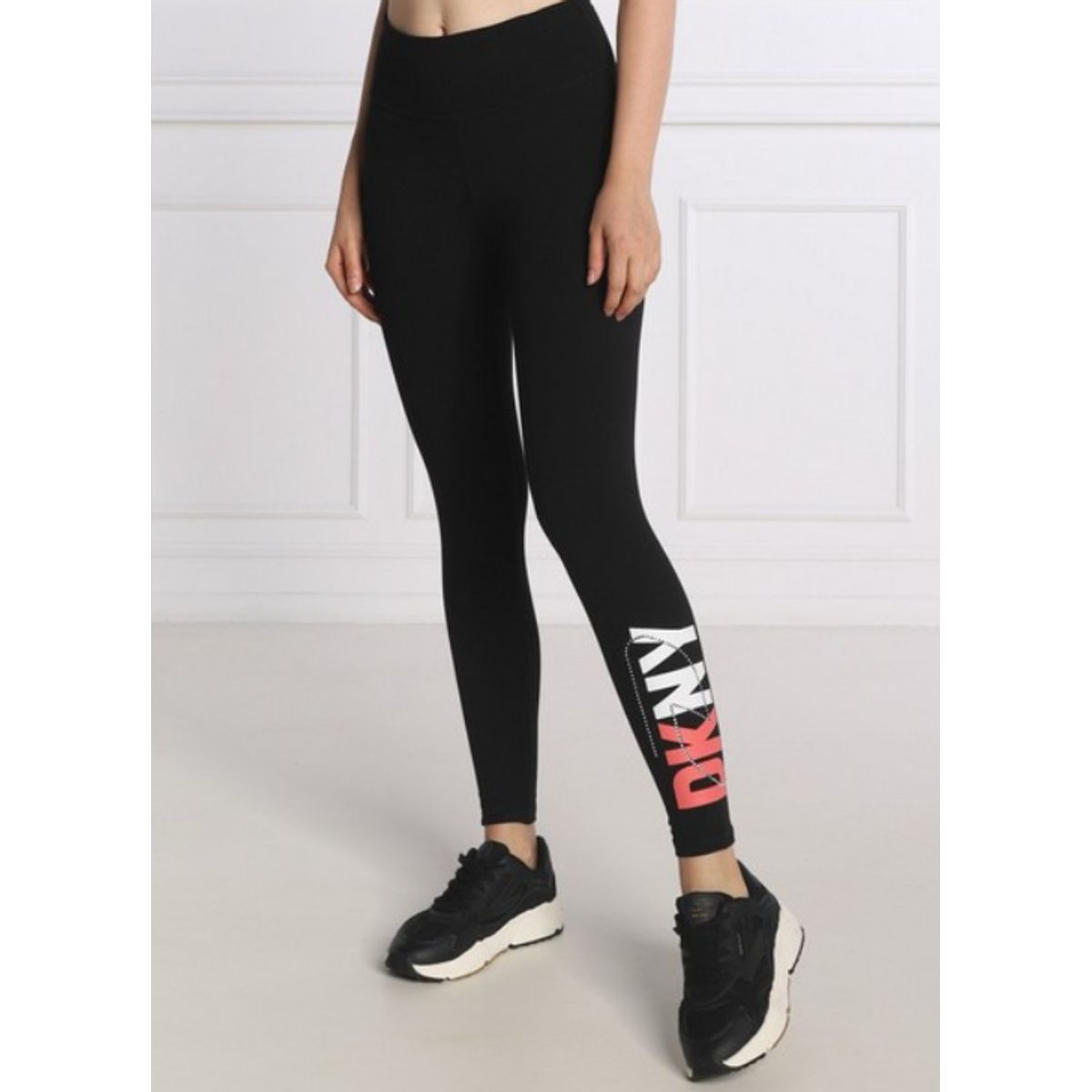 DKNY - Licras Dkny Para Mujer Cyo negro  Deportivo  Algodón Fresco