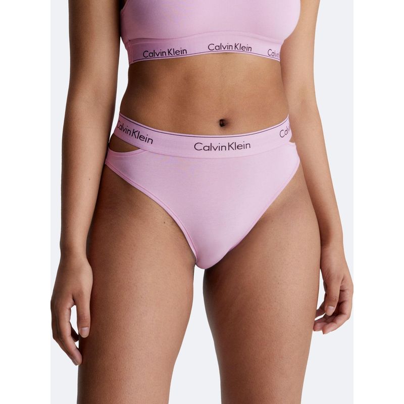 CALVIN KLEIN - Pantie Con Cintura Alta - Ck Deconstructed Calvin Klein.