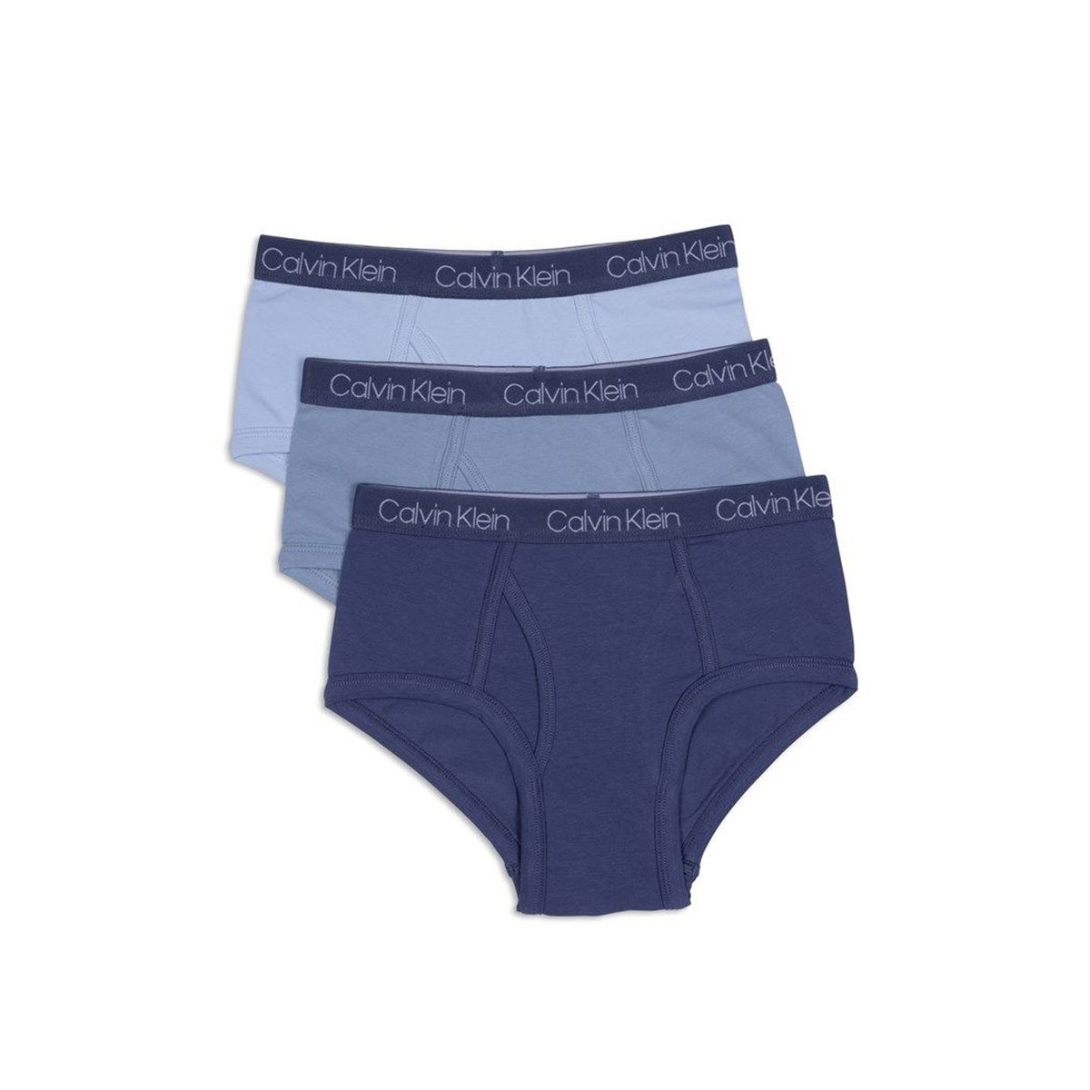 CALVIN KLEIN - Pack azul de 3 calzoncillos para niño Calvin Klein