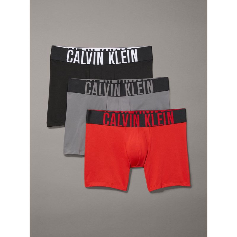 CALVIN KLEIN - Pack multicolor de 3 bóxers largos - Intense Power Calvin Klein