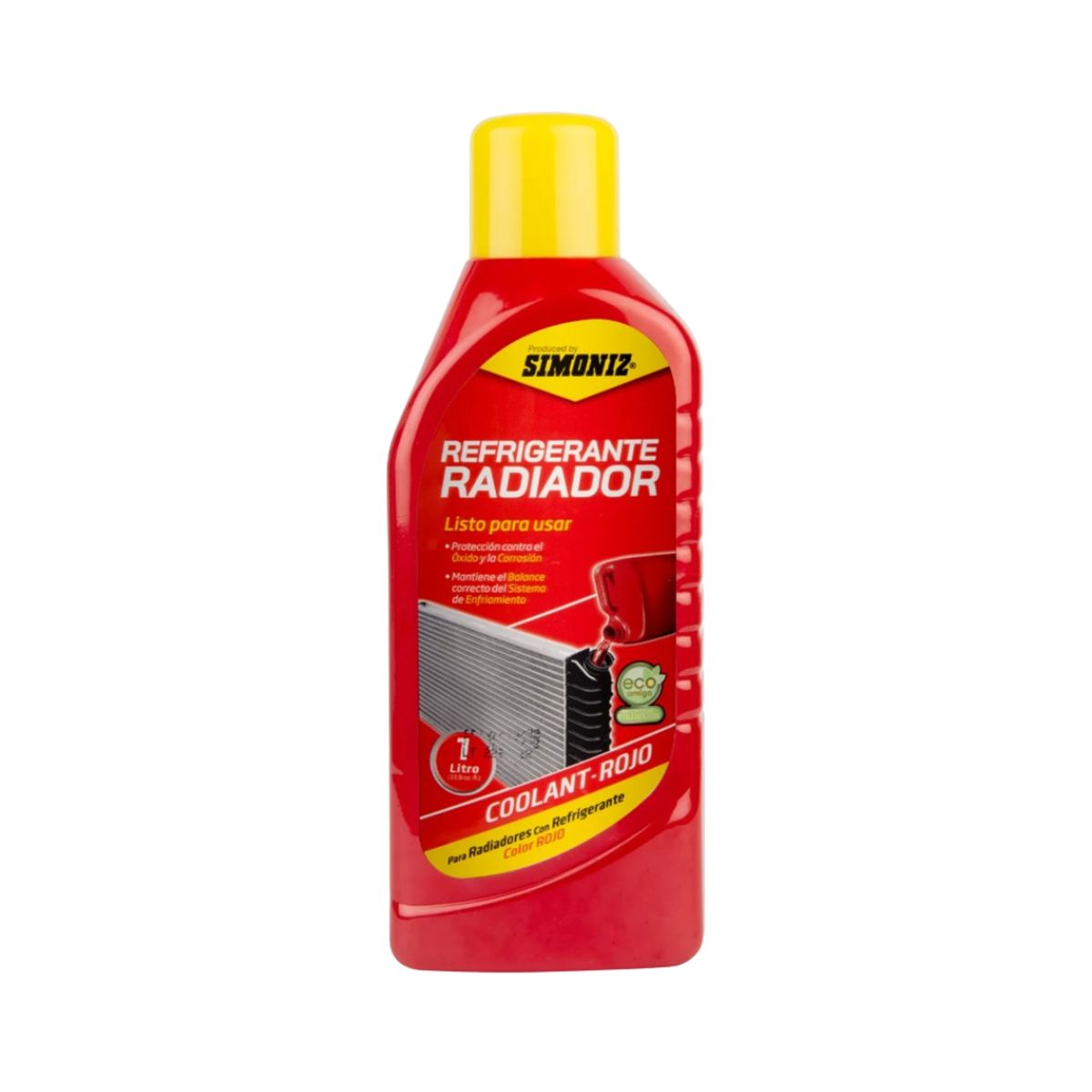 SIMONIZ - Líquido Refrigerante De Radiador Simoniz - Rojo 1000ML