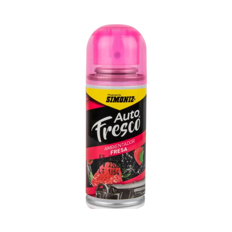 SIMONIZ - Ambientador Spray Auto Fresco Simoniz - Fresa 110ML
