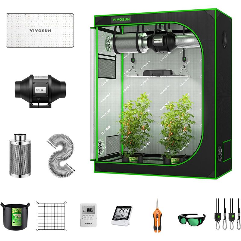 GENERICO - Sistema completo de tienda de cultivo  kit completo