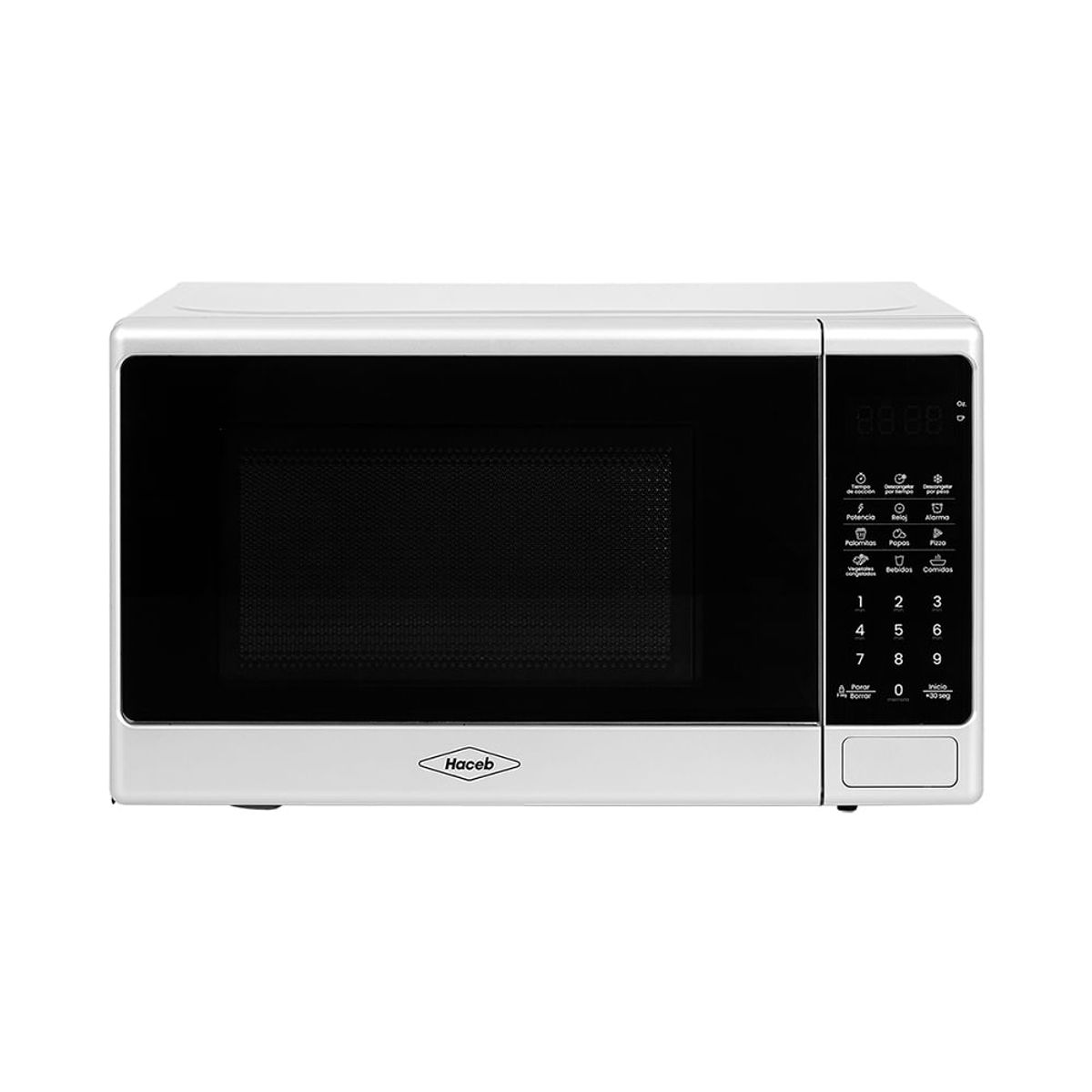 HACEB - Horno Microondas Haceb Plata de 20 lts - 0.7