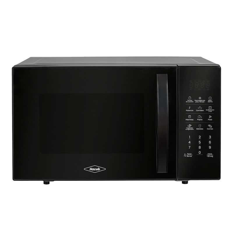 HACEB - Horno microondas Haceb 0,9 Grill negro