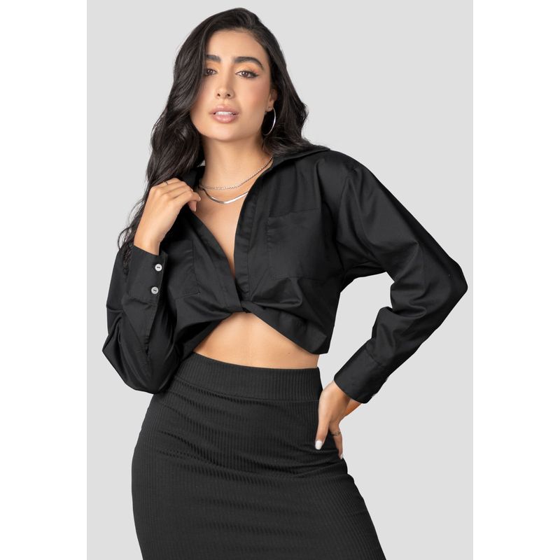 ATYPICAL - Camisa Mujer Negro Atypical 5524