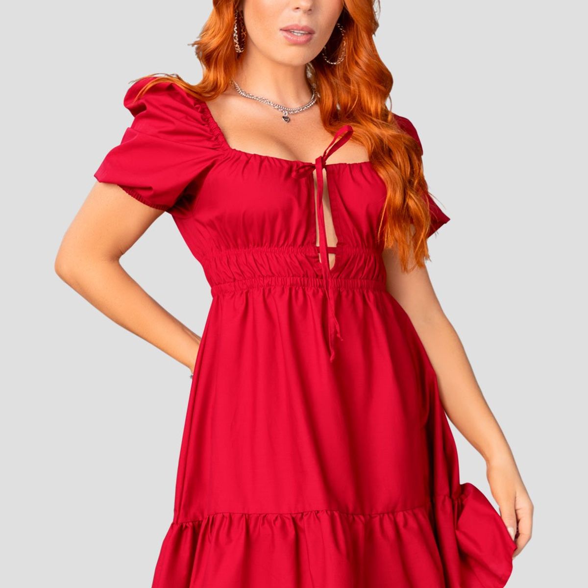 ATYPICAL - Vestido Corto Mujer Rojo Atypical 92441