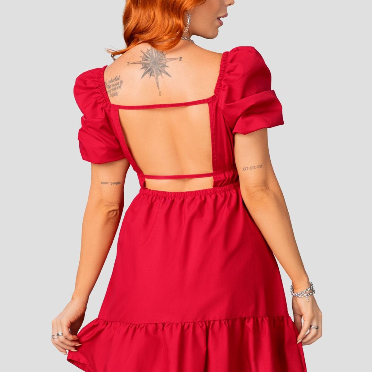 ATYPICAL - Vestido Corto Mujer Rojo Atypical 92441