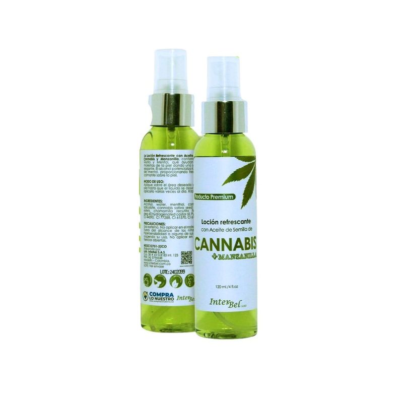 GENERICO - Loción Refrescante con Aceite de Semilla de C Sativa y Manzanilla 100
