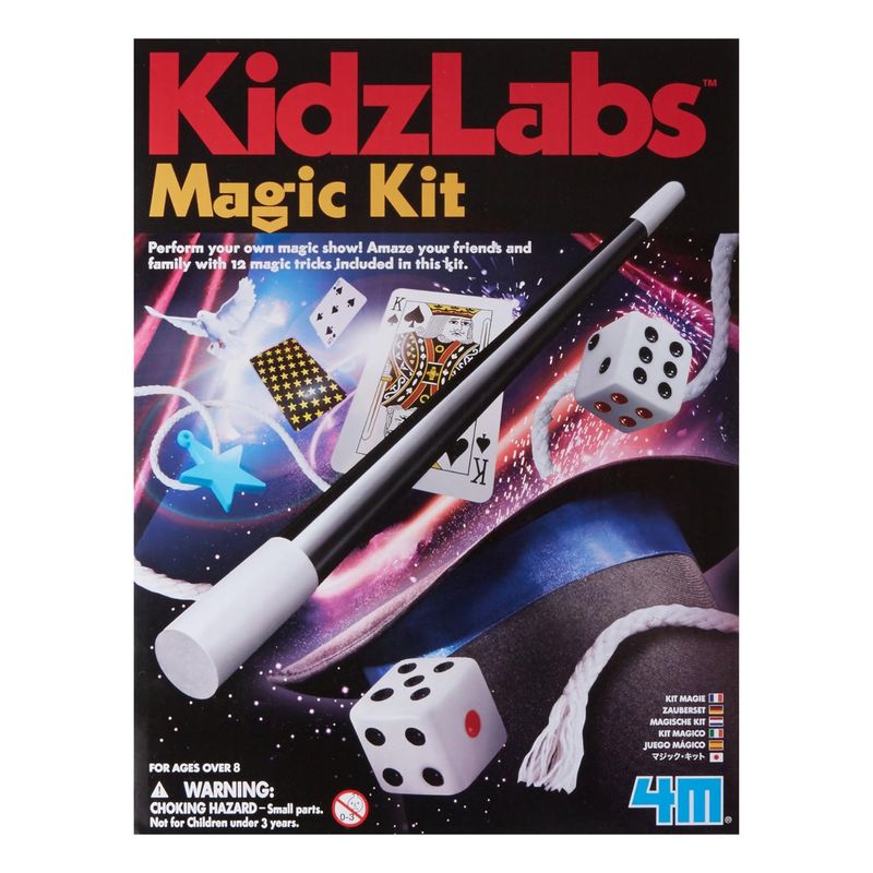 4M - KIT DE MAGIA PARA NIÑOS - CREATIVIDAD Y CONFIANZA