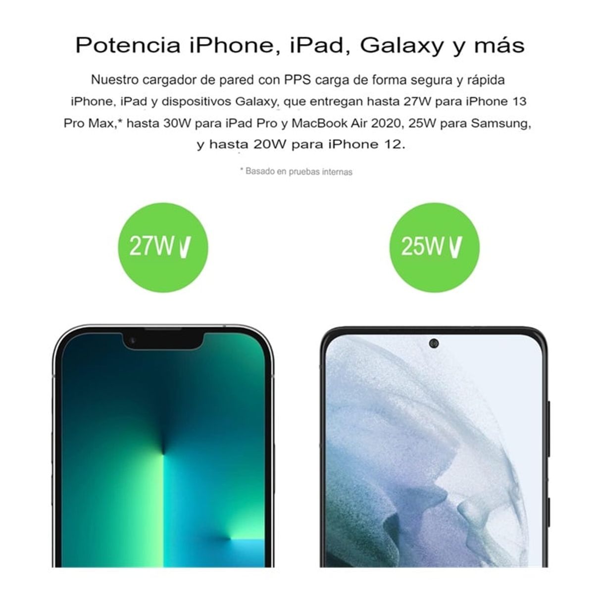 BELKIN - Belkin Cargador 30w Usb-c Carga Rápida Para Apple Smartphone