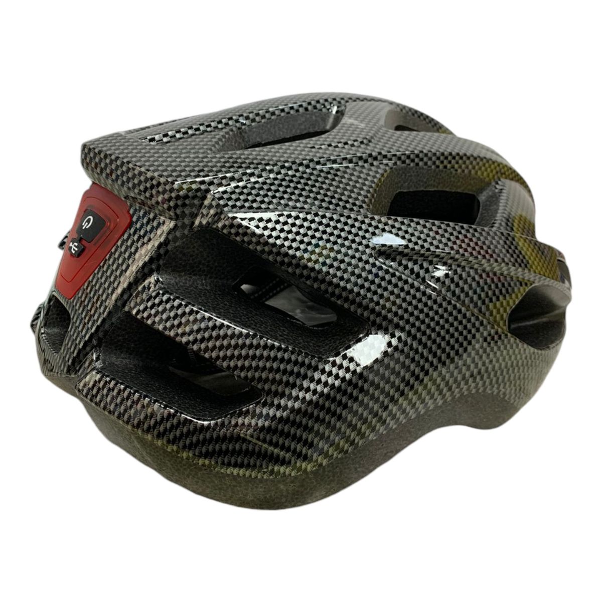 GENERICO - Casco Con Luz Led Trasera Para Ciclismo Bicicleta