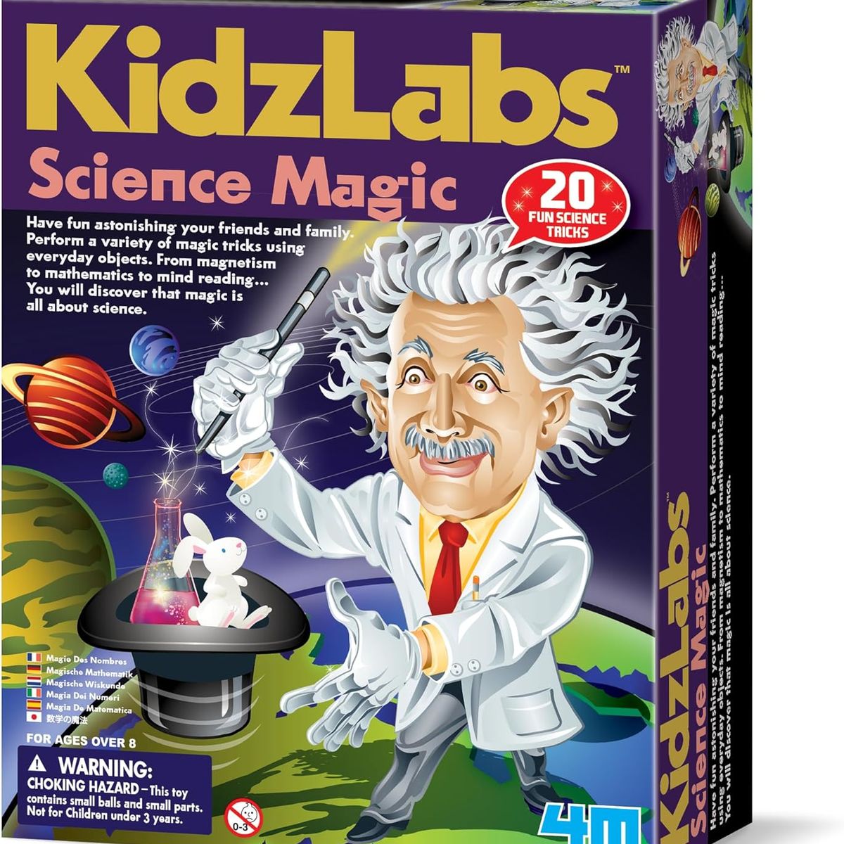 4M - KIDZ LABS SCIENCE MAGIC - KIT DE CIENCIA Y MAGIA EDUCATIVO