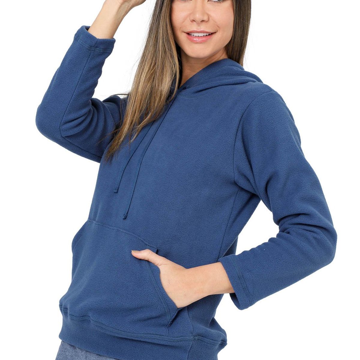 SANTANA - Hoodie Térmico Mujer Quebec Santana Petróleo