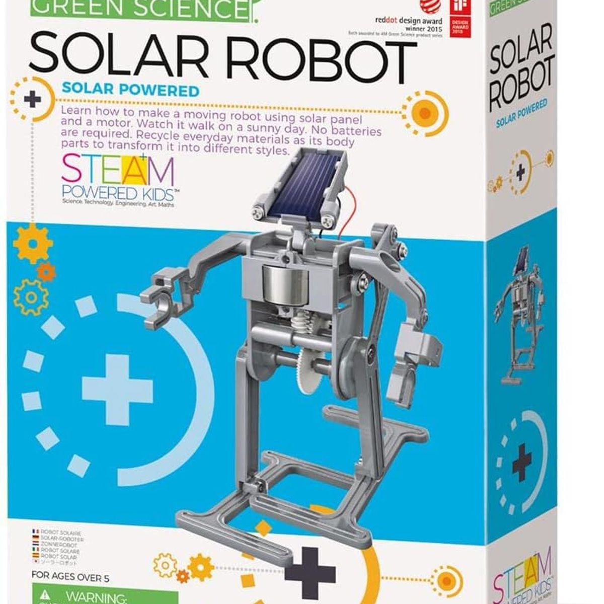 4M - ROBOT SOLAR GREEN SCIENCE - KIT EDUCATIVO 4M