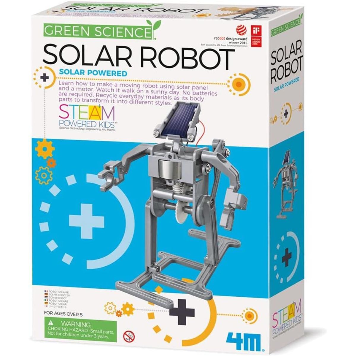 4M - ROBOT SOLAR GREEN SCIENCE - KIT EDUCATIVO 4M