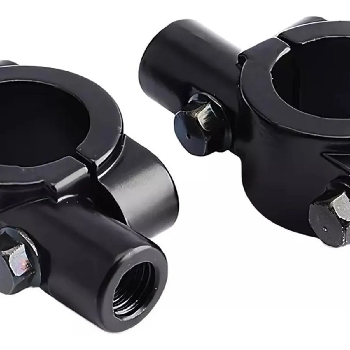 GENERICO - Soporte Espejos Manubrio Motocicleta Abrazadera Montaje