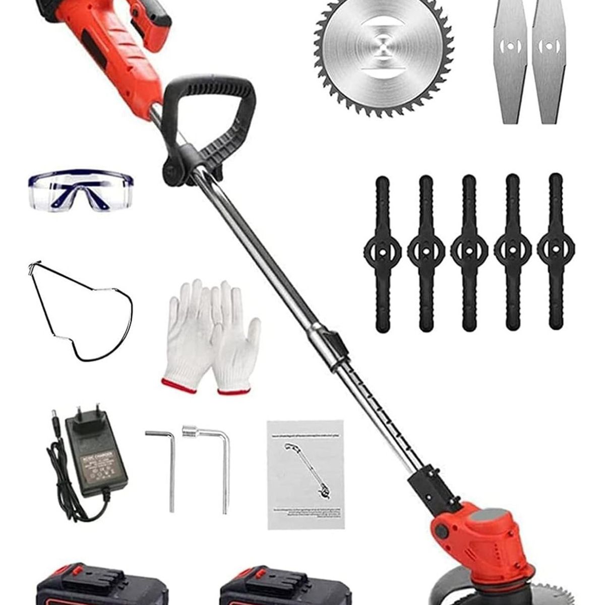 GENERICO - Guadaña Herramienta Podadora Cortacésped Portátil Jardinería